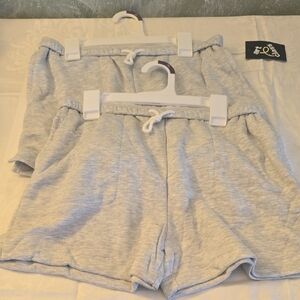 2 Art Class Girls Sweat Shorts Side Pockets XL 14 NWT